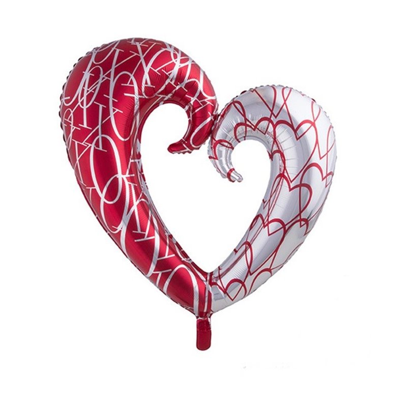 Ballon aluminium Coeur amoureux 110 cm