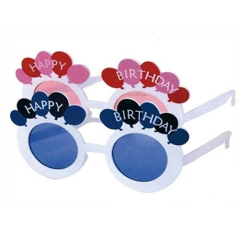 Lunettes d'anniversaire "Happy Birthday"