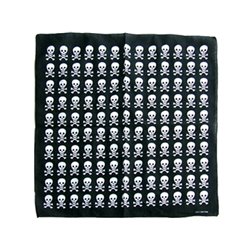 Bandana de pirate avec tête de mort