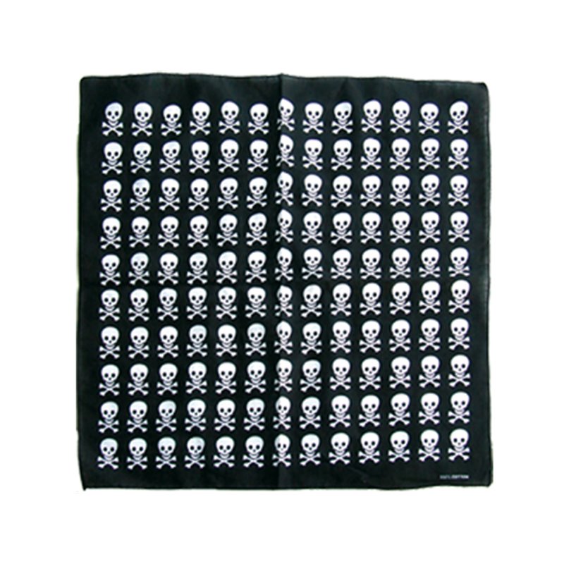 Bandana de pirate avec tête de mort