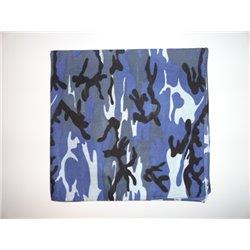 Bandana "Army" bleu