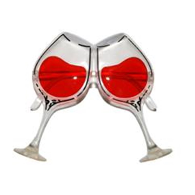 Lunettes Humoristiques Verres de Vin