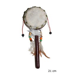 Tambourin indien avec manche