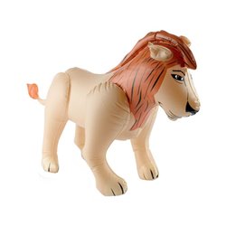 Imitation lion gonflable 80cm