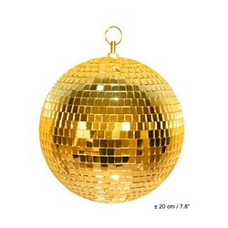 Chapeau pour boule disco garniture miroir avec paillettes