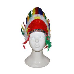 Coiffe Courte d'Indien Multicolore