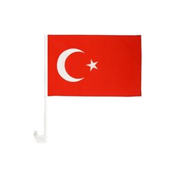 Drapeau TURQUIE pour voiture 30*45cm