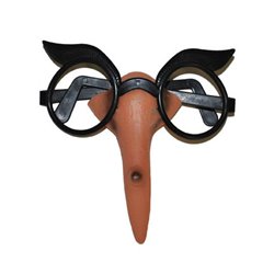 Lunettes avec Nez de Sorcière