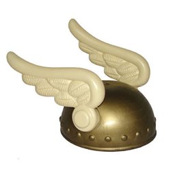 Casque de Gaulois avec Deux Ailes pour Adulte