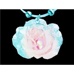 Pendentif LED lumineux rose bleue