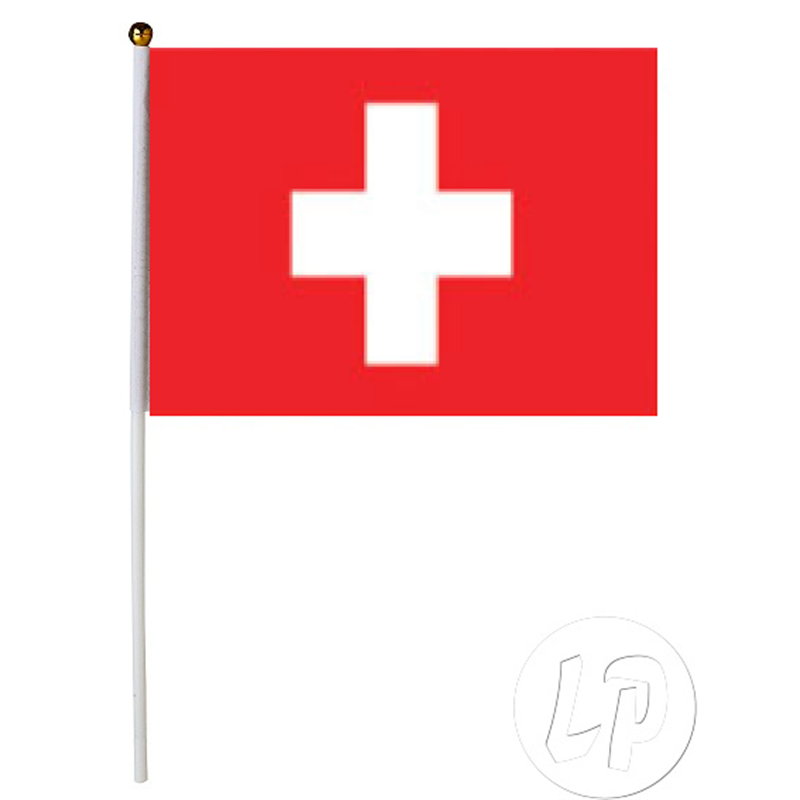 Drapeau Suisse sur Hampe