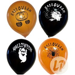 Ballons Halloween (lot de 10)