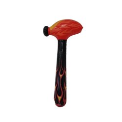 Marteau Gonflable à Motif Flammes 76 cm