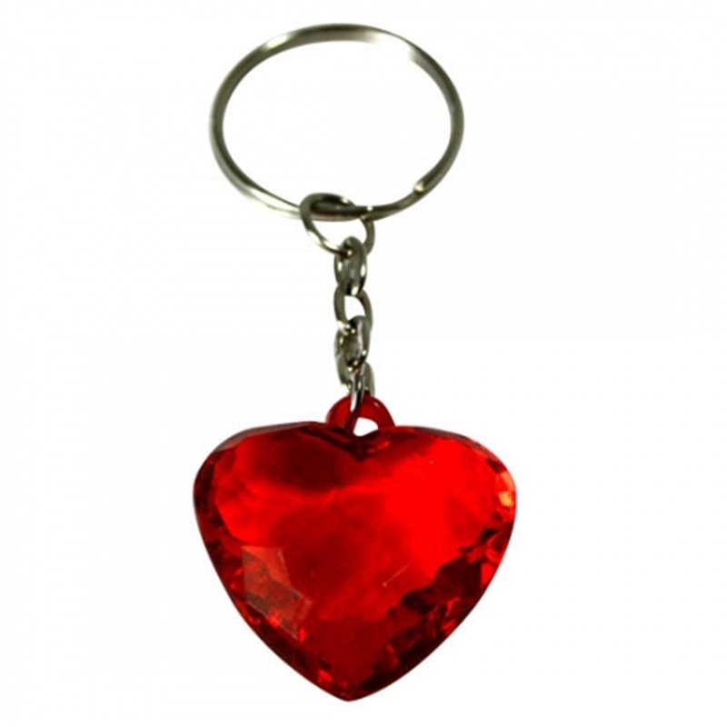 Porte-clés Coeur en Crystal