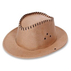 Chapeau de Cowboy en Suédine