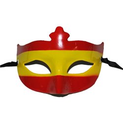 Masque Loup au Design du Drapeau de l'Espagne