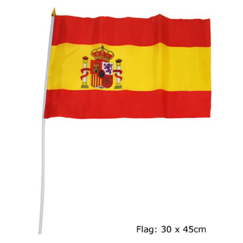 Petit Drapeau Espagne en Synthétique