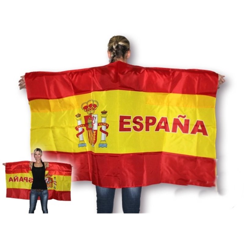 Cape drapeau Espagne 150 x 90 cm