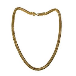 Collier Métallique Doré