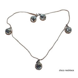 Collier Disco Boules à Facettes