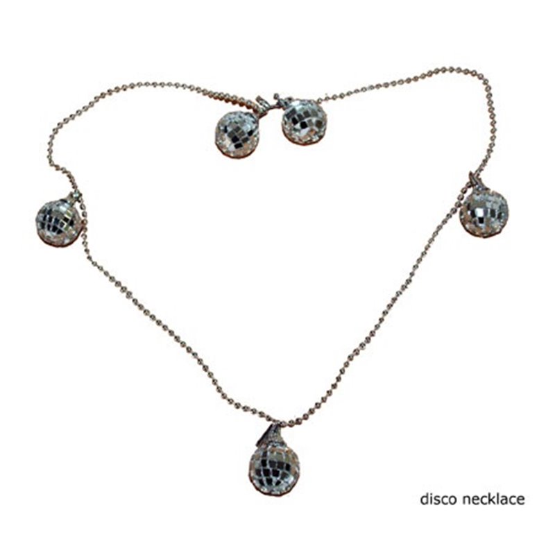 Collier Disco Boules à Facettes