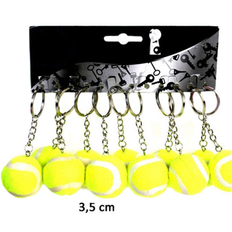 Porte-clés Balle de Tennis 4 cm