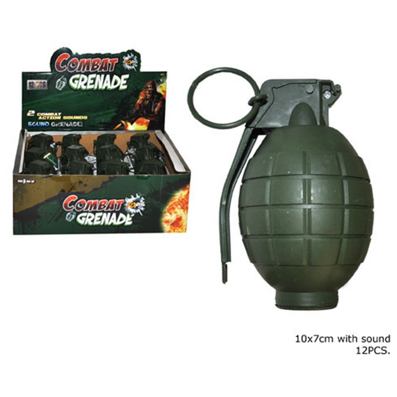 Fausse Grenade militaire en plastique