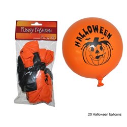 Lot de 20 Ballons Halloween