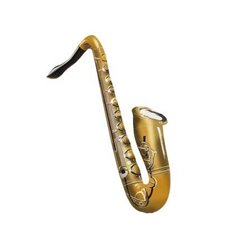 Saxophone Gonflable Or 55 cm