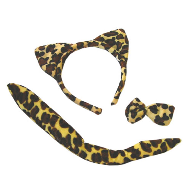 Set accessoire déguisement léopard