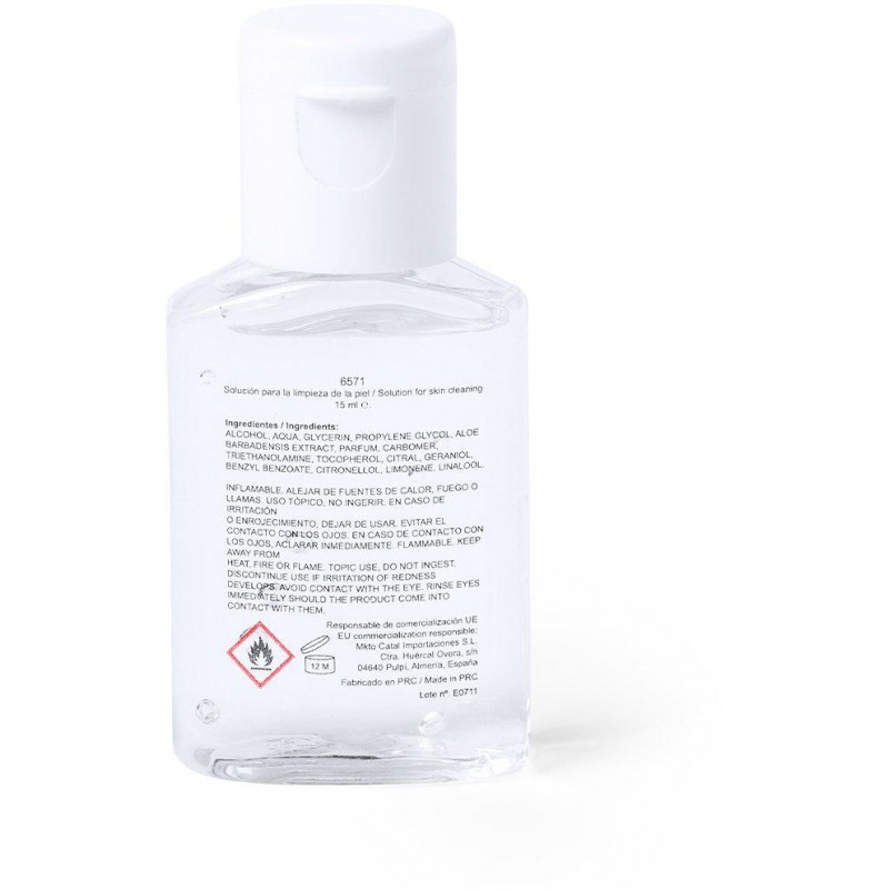 Gel solution hydroalcoolique 15 ml bradul