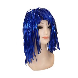 Perruque à Lamelles Papier Brillant Couleurs Différentes
