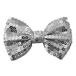 Noeud papillon géant disco doré adulte 20 cm : Deguise-toi, achat de