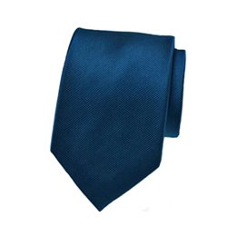 Cravate Unie Satinée 46 cm aux Différentes Couleurs