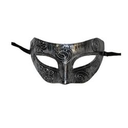 Masque loup style métal