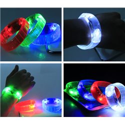 Bracelet lumineux LED Sound Control