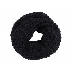Foulard / écharpe en tube tricoté 81cm