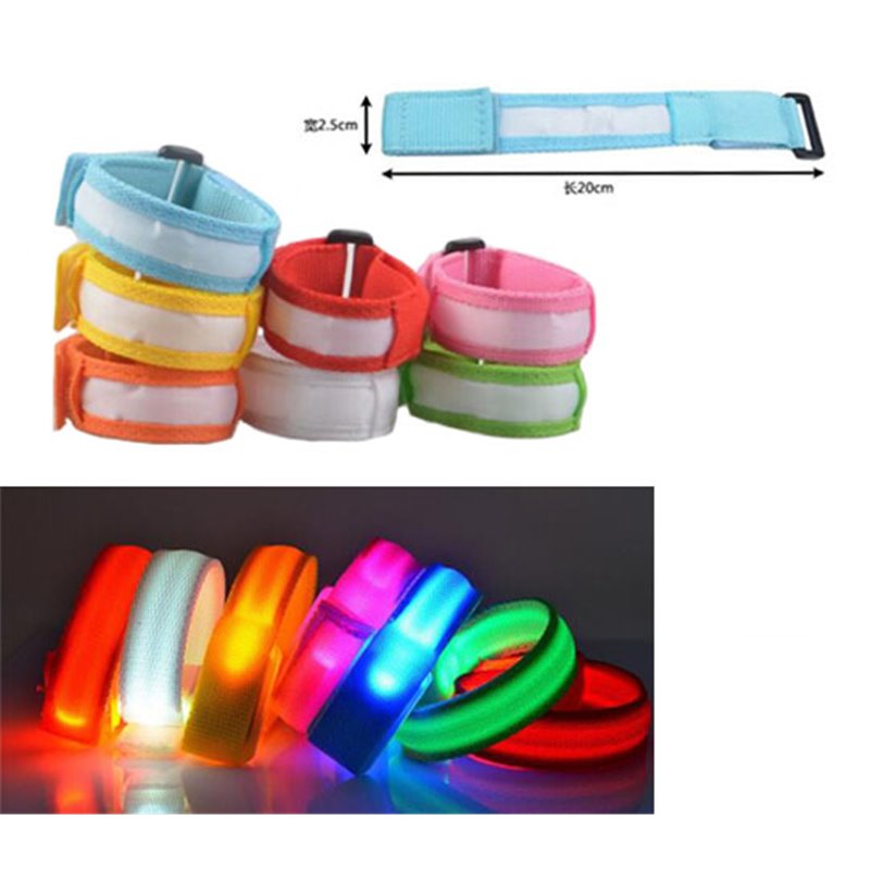 Bracelet Lumineux Led Jogging de Différentes Couleurs