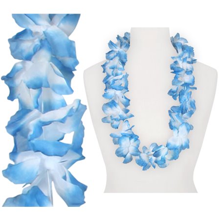 Costume Hawaïen Bleu Pour Enfants - Déguisement Anniversaire 6 Pièces (bandeau, Gants, Nœud, Queue, Nez) - Tissu Polyester Doux - Pour Fête, Halloween, Jeu De Rôle - 2