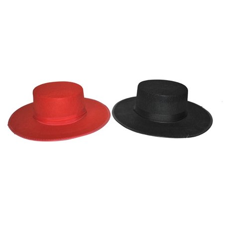 Chapeau Espagnol Adulte Bristol Novelty - Accessoire Costume Flamenco Ou Soirée Thème
