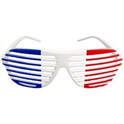 Lunettes à Barreaux à motif Drapeau Pays