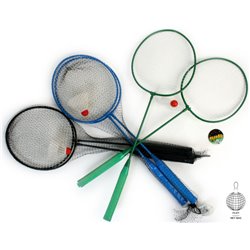 Set de Badminton avec 2 Raquettes & Volant