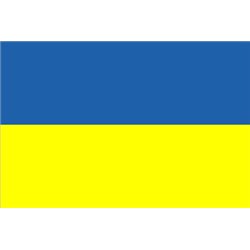 Drapeau Ukraine en Polyester