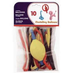 Ballons à modeler (lot de 10)