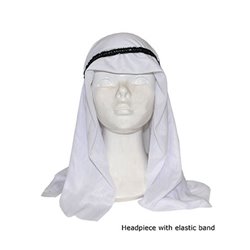 Turban avec bandeau élastique