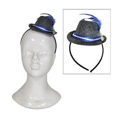 Serre-tête avec Mini Chapeau Tyrolien