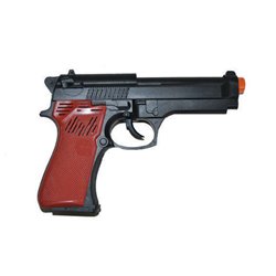 Pistolet de policier en plastique 19cm