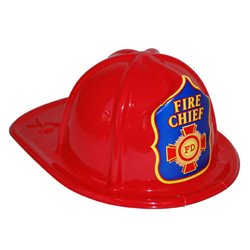 Casque de Pompier Fire Chief Fd Rouge