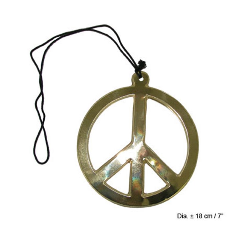 Collier à Pendentif "Peace & Love"