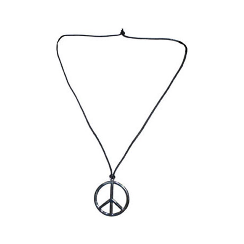 Collier Peace And Love Argenté